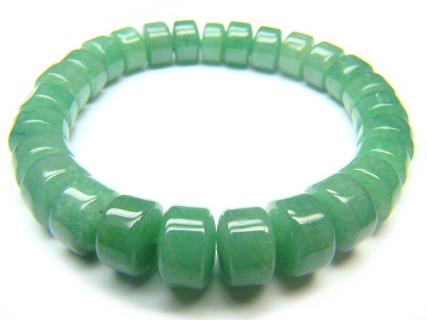 BAVXWH0608C Aventurine Wheel Shape 6x10mm Bracelet