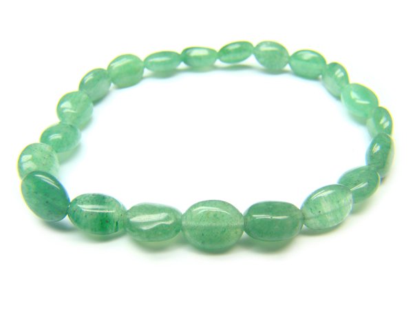 BAVXRE0609X Aventurine Oval Shape 6x8mm Bracelet