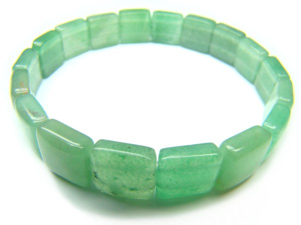 BAVXRC1317C Aventurine Square Shape 10mm Bracelet
