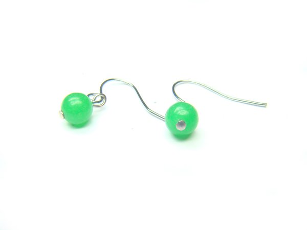 EAVDRS0800X Aventurine Round Shape 6mm Earrings