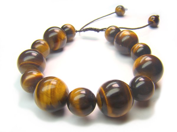 BA2102 Tiger Eye Mix Shape Bracelet