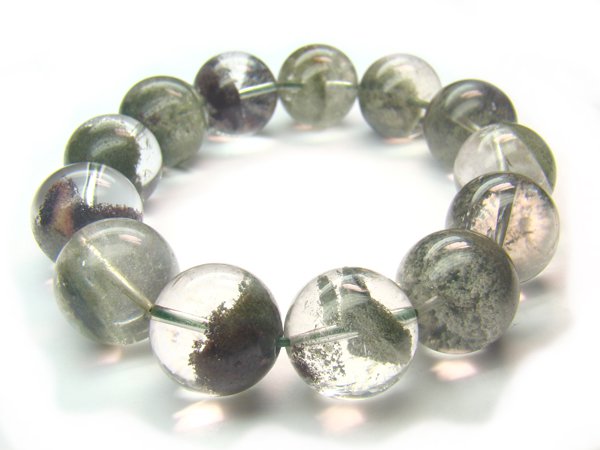 BA2811 Phantom Quartz Round Shape 17mm Bracelet