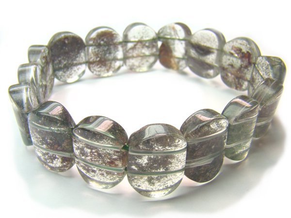 BA4784 Phantom Quartz Oval Shape 16x12mm Bracelet