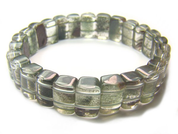 BA7968 Phantom Quartz Oval Shape 11x7mm Bracelet