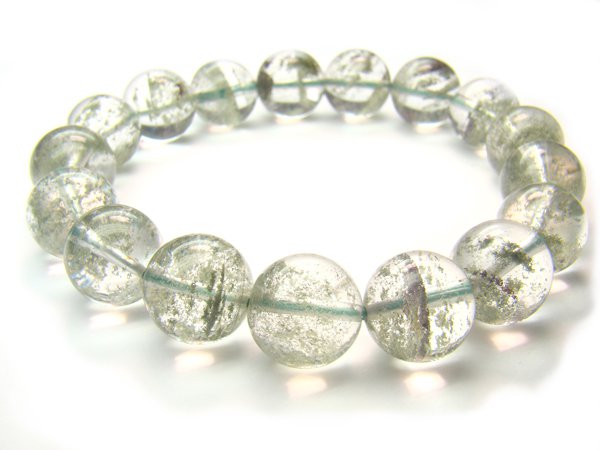 BA9114A Phantom Quartz Round Shape 12mm Bracelet