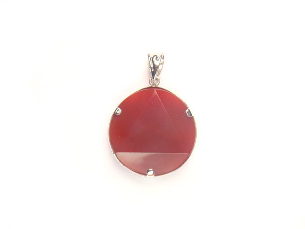 PA1153 Agate Star of David 20mm Pendant