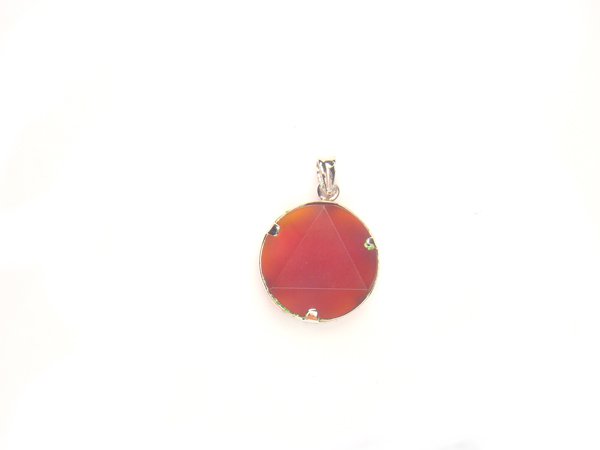 PA1147 Agate Star of David 15mm Pendant