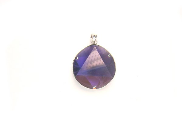 PA1144 Amethyst Star of David 20mm Pendant