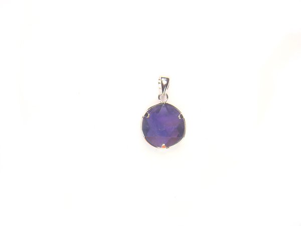 PA1441 Amethyst Star of David 12mm Pendant