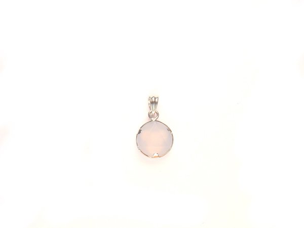 PA1156 Blue Lace Agate Star of David 10mm Pendant