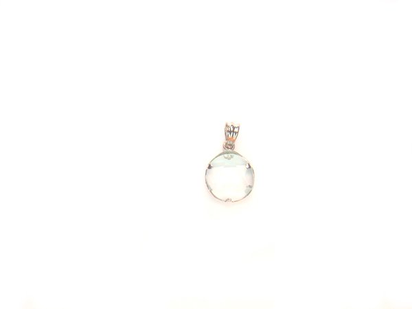 PA1150 Blue Obsidian Star of David 10mm Pendant