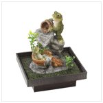 Playful Frog Fountain 39658