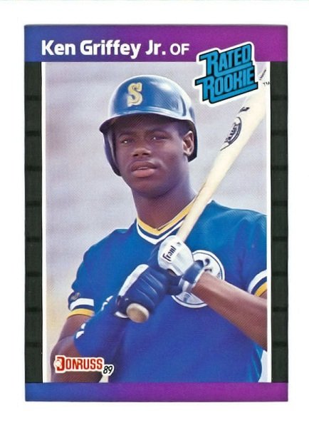 Ken griffey jr rookie card donruss