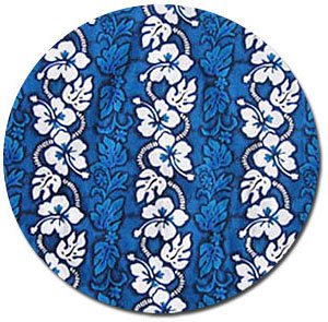 Hawaiian Fabric - Blue