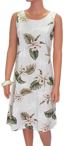 Kauai - White Flower Dresses