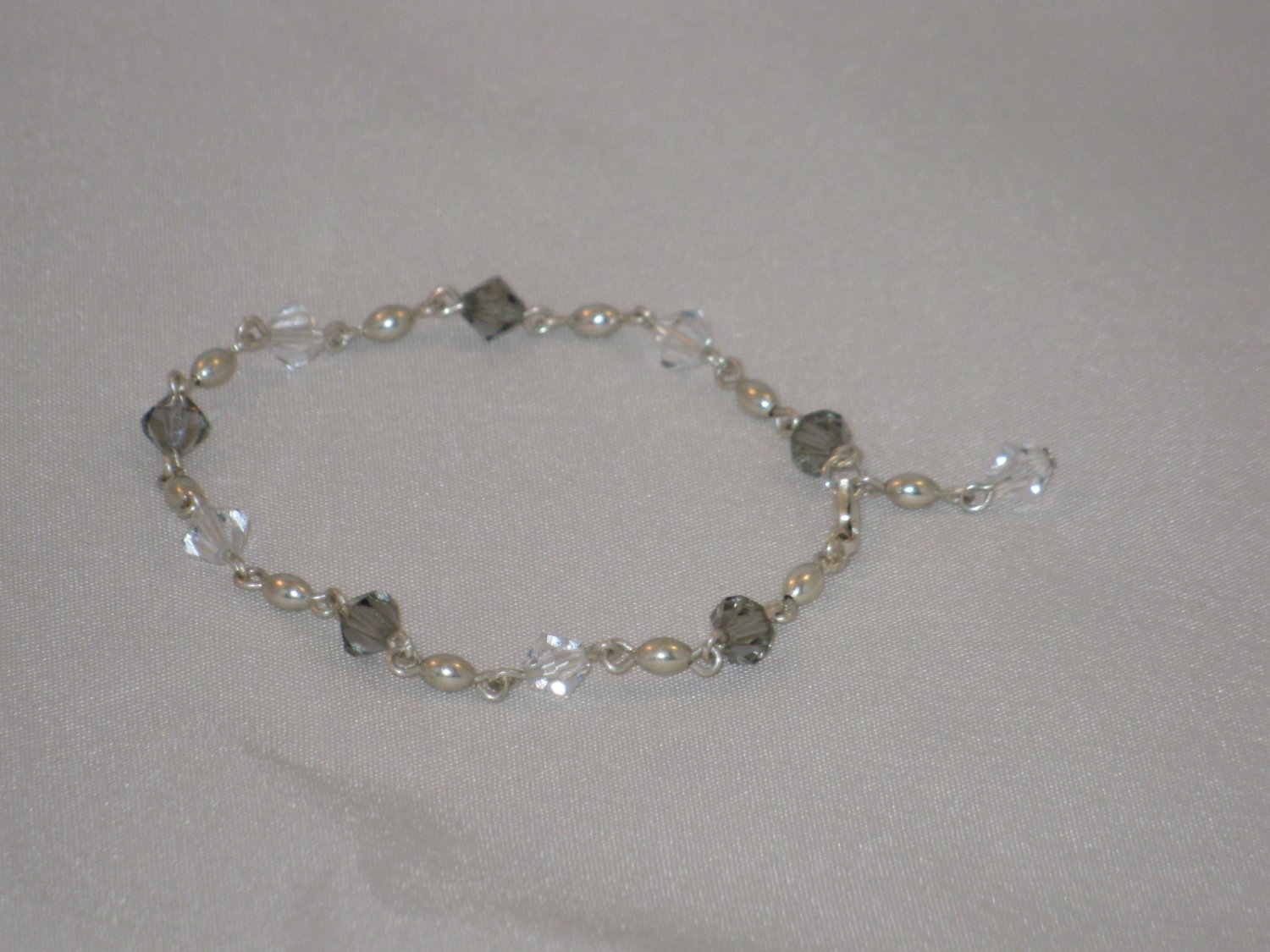 Smoky Swarovski Crystal Bracelet - 225B