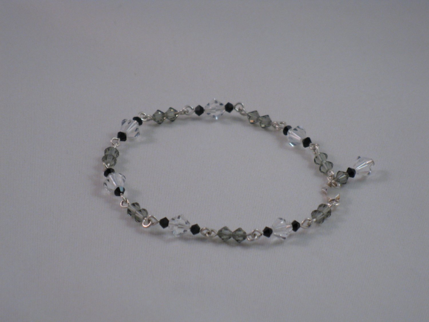 Smoky/Black Swarovski Austrian Crystal Bracelet - 227B