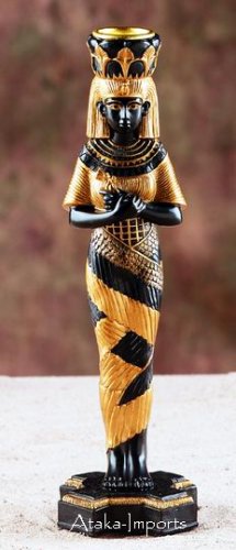 EGYPTIAN DJEHUTI CANDLEHOLDER (5956)