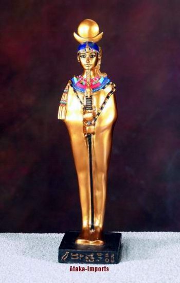 ANCIENT EGYPTIAN GOD-KHONS STATUE (5498s)