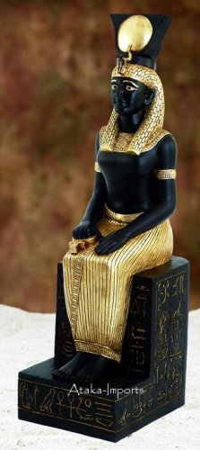 GRANT 4' LIFE SIZE EGYPTIAN CLEOPATRA-QUEEN STATUE (5967)