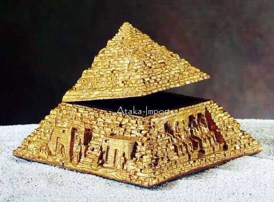 EGYPTIAN GREAT PYRAMID JEWELRY BOX (5397)