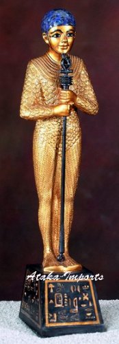 EGYPTIAN PTAH GOLDEN STATUE-EGYPT-NEAT (5481s)
