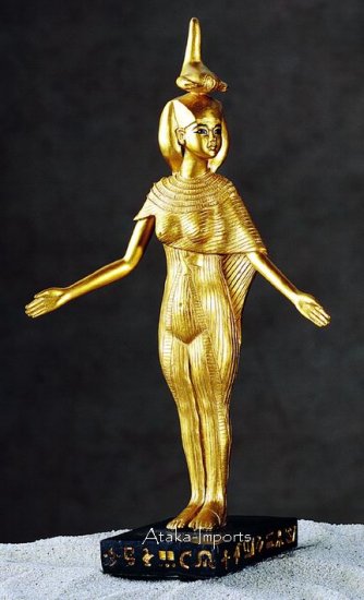 SERKET STATUE-EGYPTIAN GODDESS-NEAT (5280s)