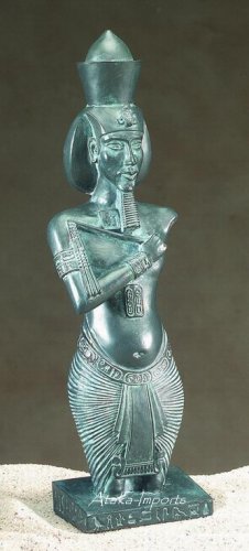 AKHENATEN STATUE-EGYPTIAN PHARAOH KING (5105)