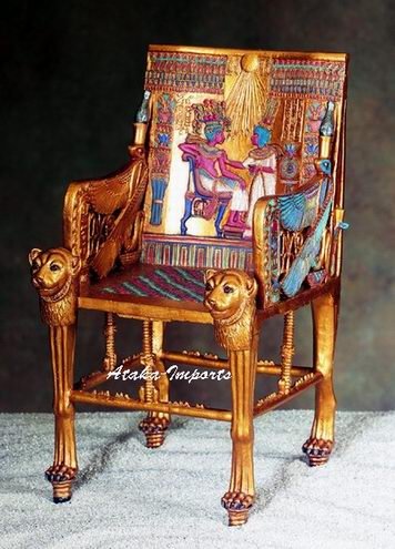 EGYPTIAN KING'S THRONE-GORGEOUS (5390s)