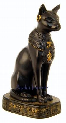 BAST-EGYPITAN BASTET FIGURINE-WOW (6324)