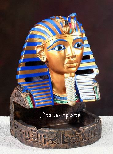 EGYPTIAN MASK OF KING TUT ASHTRAY (5486)