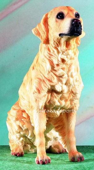 GOLDEN RETRIEVER DOG FIGURINE-STATUE (5064)