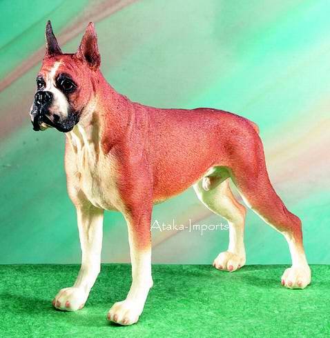 BOXER DOG FIGURINE-STATUE (5066)