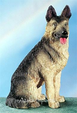 GERMAN SHEPHERD DOG FIGURINE (4410)