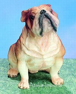 BULLDOG DOG FIGURINE (4405)