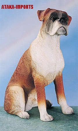 BOXER DOG FIGURINE (4584)