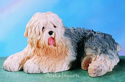 OLD ENGLISH SHEEPDOG DOG FIGURINE-BOBTAIL (4580)