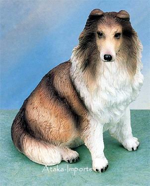 COLLIE DOG FIGURINE (4871)