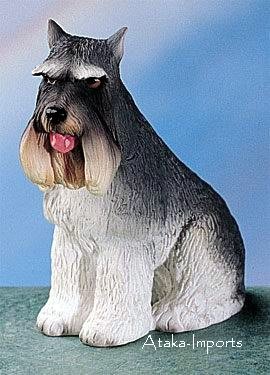 SCHNAUZER DOG FIGURINE (4865)