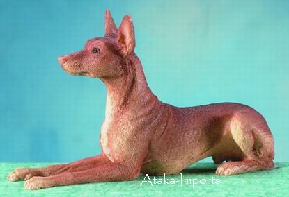 PHARAOH HOUND DOG FIGURINE (5673)