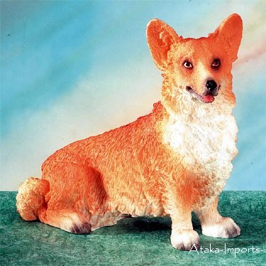WELSH CORGI DOG FIGURINE (5146)