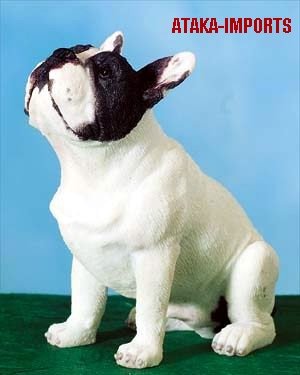 FRENCH BULL DOG FIGURINE (5469s)