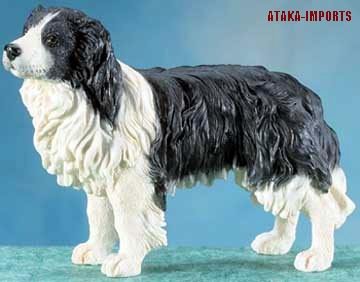 BORDER COLLIE DOG FIGURINE (5669s)