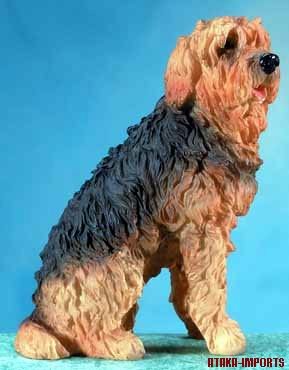 OTTER HOUND DOG FIGURINE (5666)
