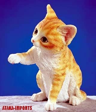 MIXED CAT FIGURINE FIGURINE-STATUE (5263)