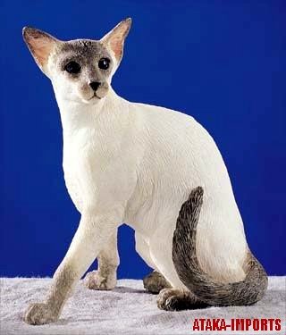 SIAMESE-BLUE POINT-CAT FIGURINE (5248s)