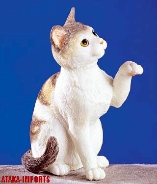 AMERICAN SHORTHAIR CAT FIGURINE (5252)
