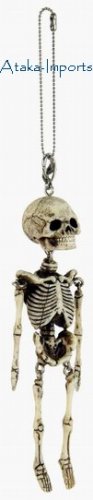 SKELETONS PHONE STRAP-CELLPHONE-BIZARRE SKULL-SPECIAL-HALLOWEEN (6359s)