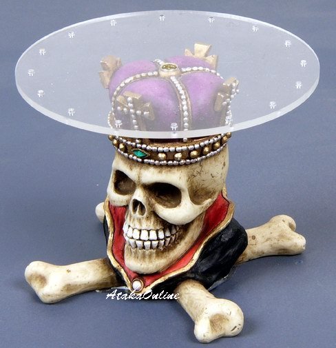 SKULL RING HANGER-KING-SUCTION PAD-BIZARRE (6496)