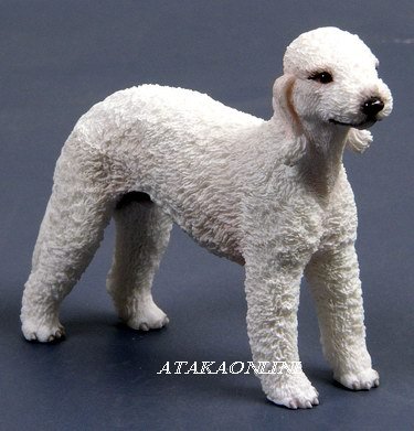 BEDLINGTON TERRIER DOG FIGURINE-ROTHBURY TERRIER (6562)
